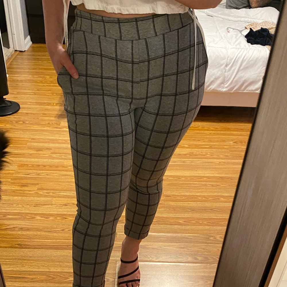 Plaid pants
